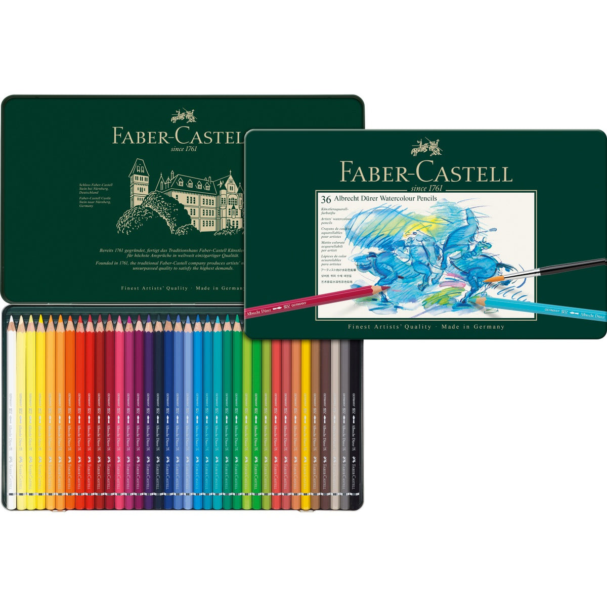 Set creioane colorate A. Durrer - 36 -  din categoria , potrivit pentru uz profesional si hobby, disponibil online cu livrare rapida