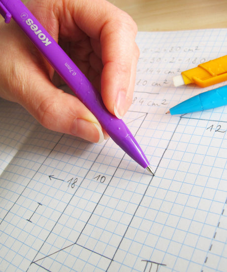 Creion mecanic 0.7 mm culori asortate Grafitos Kores