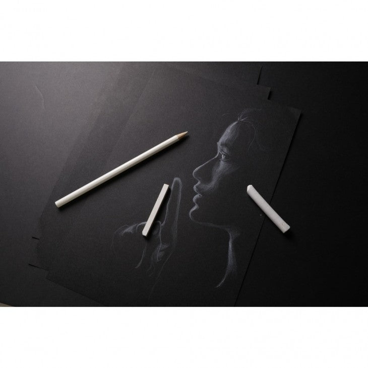 Caiet CrokBook 120g hartie neagra Clairefontaine