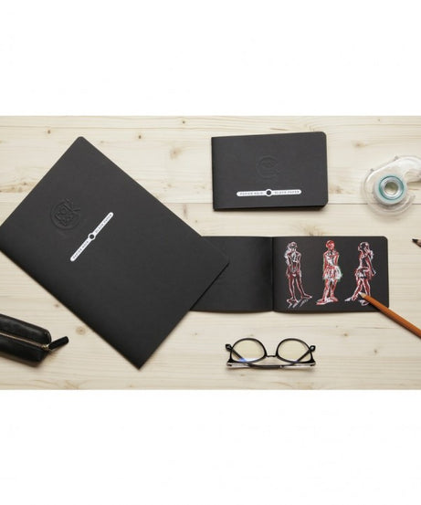 Caiet CrokBook 120g hartie neagra Clairefontaine