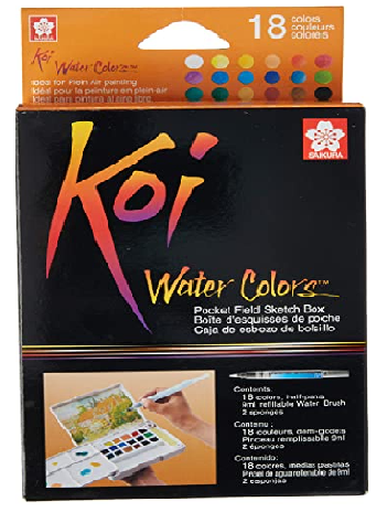 Set acuarele Sakura Koi Watercolor Sketchbox - 24 -  din categoria , potrivit pentru uz profesional si hobby, produs original disponibil din stoc