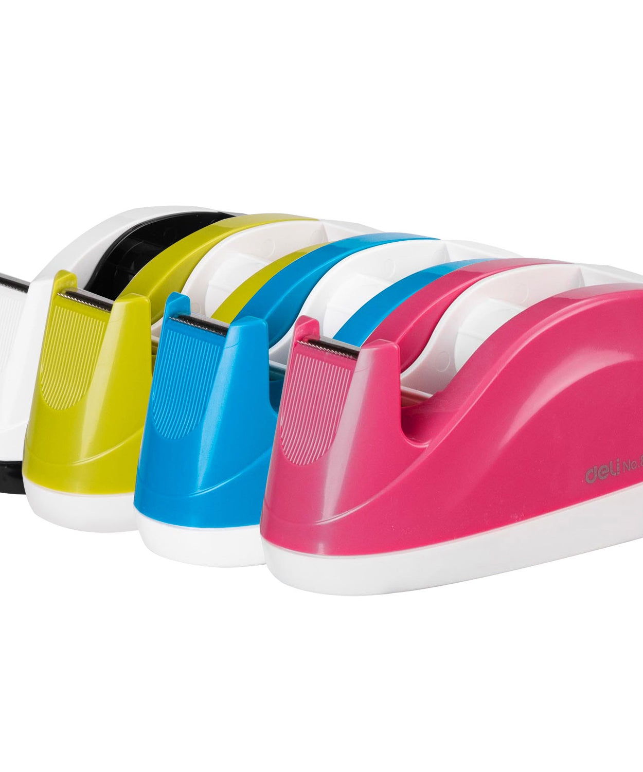 Dispenser stabil pentru banda adeziva 18mm Deli culori atractive