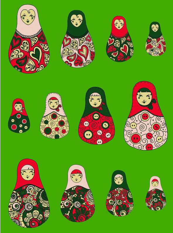 Hartie Matrioschka