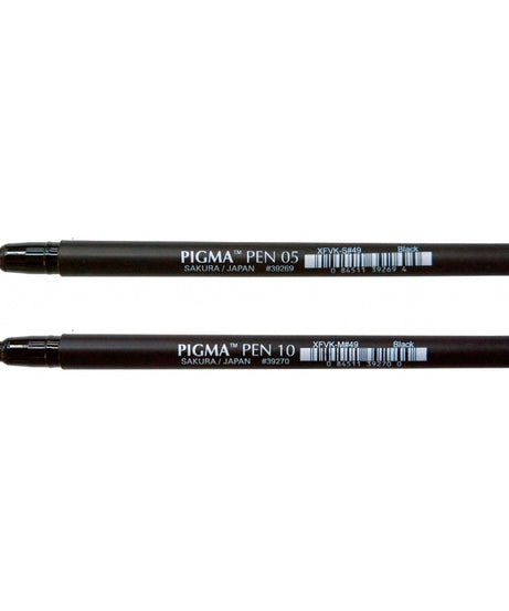 Acuarella - culori acrilice, accesorii papetarie, pensule, carioci si markere etc Markere Sakura Pigma Professional Pen Black 05 - Carioci Sakura Pigma Professional Pen din categoria Office Supplies > Office Instruments > Writing & Drawing Instruments > Pens & Pencils > Pens > Felt Tips, ideal pentru scoala si teme zilnice, alegere inspirata pentru papetarie moderna