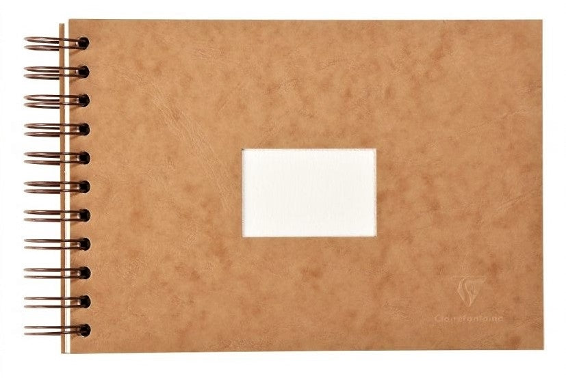 Bloc desen acuarela 300 g/mp Clairefontaine Travel - negru 20x20 cm -  din categoria , potrivit pentru uz profesional si hobby, pret avantajos in magazin online