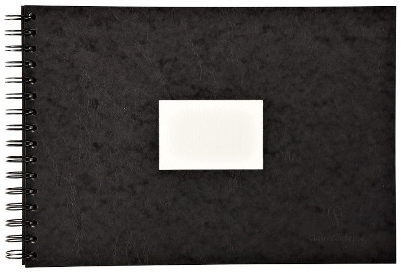 Bloc desen acuarela 300 g/mp Clairefontaine Travel - negru 14.8x21 cm -  din categoria , ideal pentru scoala si teme zilnice, calitate premium pentru rezultate excelente
