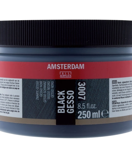 Grund Amsterdam Gesso Black 3007 500ml -  din categoria , recomandat pentru desen si activitati creative, disponibil online cu livrare rapida