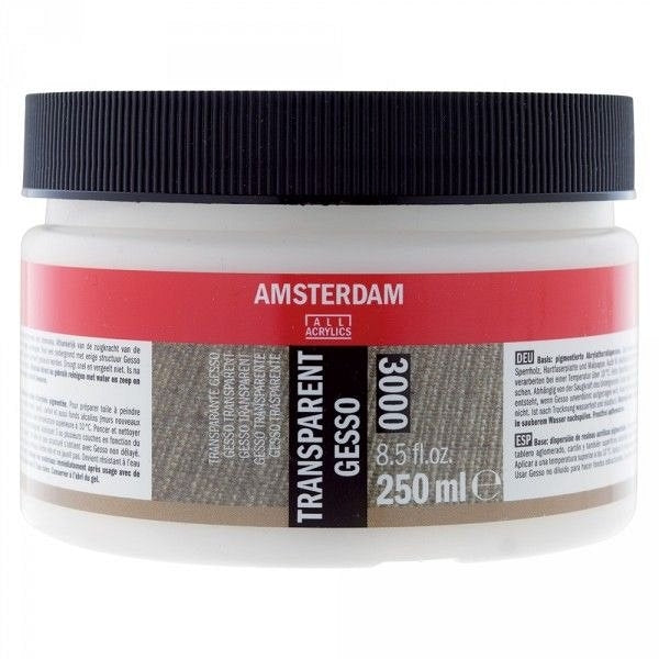 Grund Amsterdam Gesso Transparent 3000 500ml -  din categoria , recomandat pentru desen si activitati creative, pret avantajos in magazin online