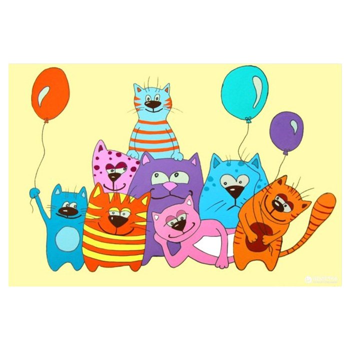 carton predesenat cats