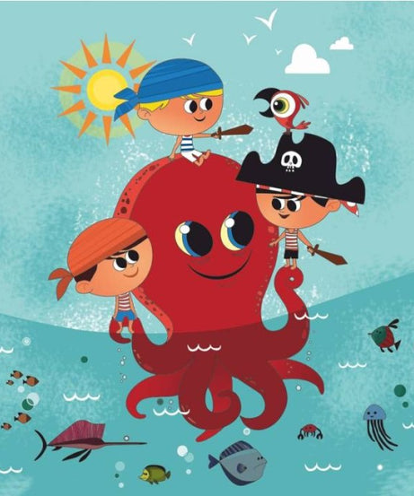 carton predesenat sea adventure