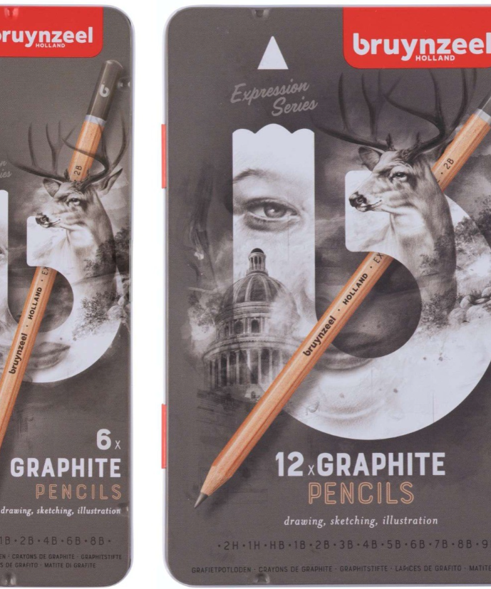 Acuarella - culori acrilice, accesorii papetarie, pensule, carioci si markere etc Seturi creioane Graphite Expression Drawing 6 - Seturi 6/12 creioane Graphite Expression Drawing din categoria Office Supplies > Office Instruments > Writing & Drawing Instruments > Pens & Pencils > Pencils > Art Pencils, util pentru elevi, studenti si profesori, disponibil online cu livrare rapida