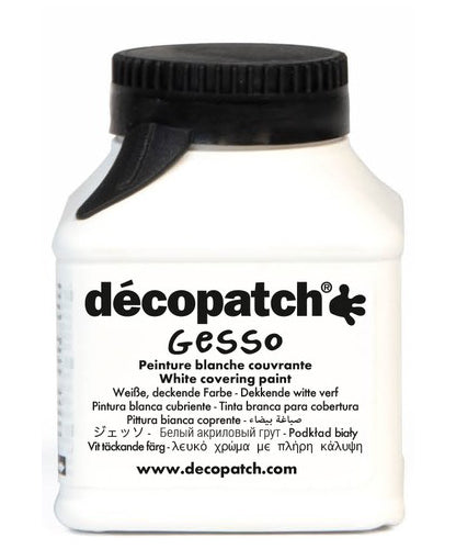 grund alb white gesso 70ml strat de baza
