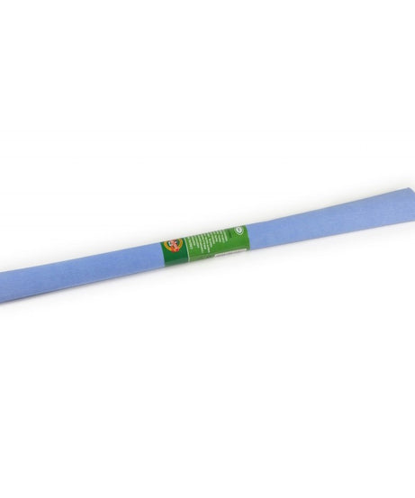 Hârtie creponată Koh-I-Noor bleu ciel K9755-25 – hârtie decorativă elastică și rezistentă, ideală pentru proiecte DIY, flori din hârtie, ambalaje și decorațiuni handmade. Perfectă pentru artă, școală și papetărie creativă. Hârtie creponată albastru deschis pentru hobby, craft și decor artistic.