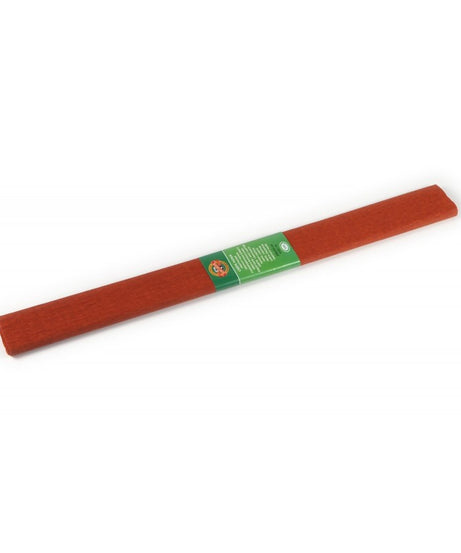 Hârtie creponată Koh-I-Noor cărămiziu K9755-36 – hârtie decorativă rezistentă și elastică, perfectă pentru proiecte DIY, flori din hârtie, ambalaje și decorațiuni handmade. Ideală pentru artă, școală și hobby creativ. Hârtie creponată cărămizie pentru decor, craft și papetărie artistică.