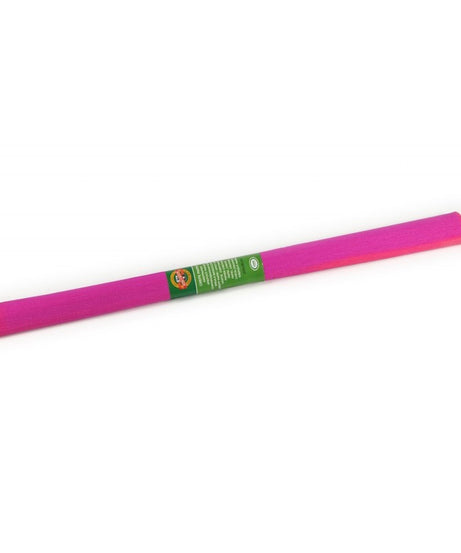Hârtie creponată Koh-I-Noor purpuriu K9755-04 – hârtie decorativă elastică, ideală pentru proiecte DIY, flori din hârtie, ambalaje și decorațiuni handmade. Material rezistent și vibrant, perfect pentru artă, școală și papetărie creativă. Hârtie creponată mov-purpuriu pentru hobby, craft și decor artistic.
