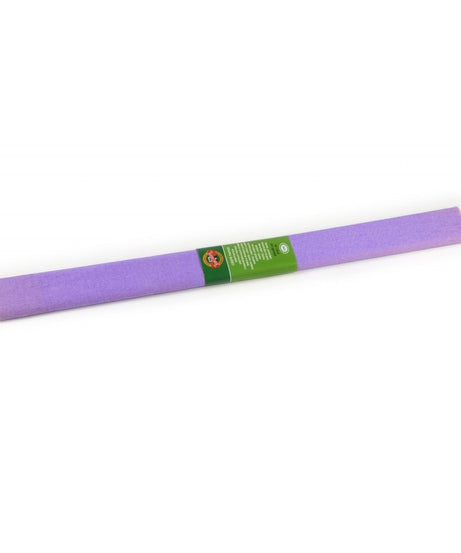 Hârtie creponată Koh-I-Noor violet deschis K9755-28 – hârtie decorativă elastică și rezistentă, ideală pentru proiecte DIY, flori din hârtie, ambalaje și decorațiuni handmade. Perfectă pentru artă, școală și papetărie creativă. Hârtie creponată lila pentru hobby, craft și decor artistic.