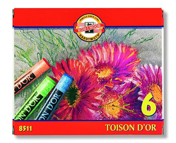 Set creta uscata Toison D'Or - 12 culori -  din categoria , excelent pentru proiecte artistice si craft, alegere inspirata pentru papetarie moderna