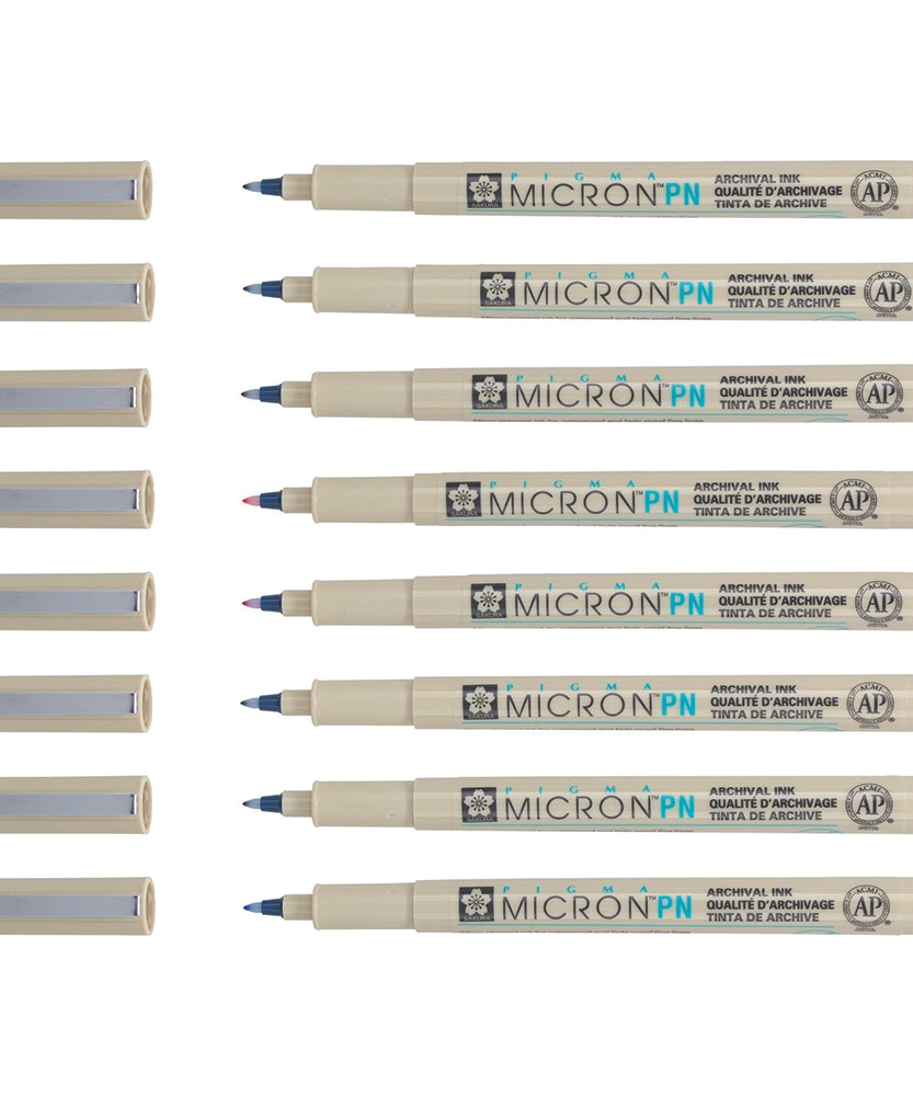 Acuarella - culori acrilice, accesorii papetarie, pensule, carioci si markere etc Liner Sakura Pigma Micron Red PN - Linere Sakura Pigma Micron PN din categoria Office Supplies > Office Instruments > Writing & Drawing Instruments > Pens & Pencils > Pens, potrivit pentru uz profesional si hobby, calitate premium pentru rezultate excelente