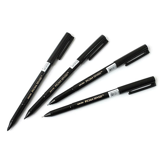 Acuarella - culori acrilice, accesorii papetarie, pensule, carioci si markere etc Sakura Pigma Sensei Black 03 - Linere Sakura Pigma Sensei din categoria Arts & Entertainment > Hobbies & Creative Arts > Arts & Crafts > Art & Crafting Materials > Craft Paint, Ink & Glaze > Art Ink > Drawing Ink, ideal pentru scoala si teme zilnice, pret avantajos in magazin online