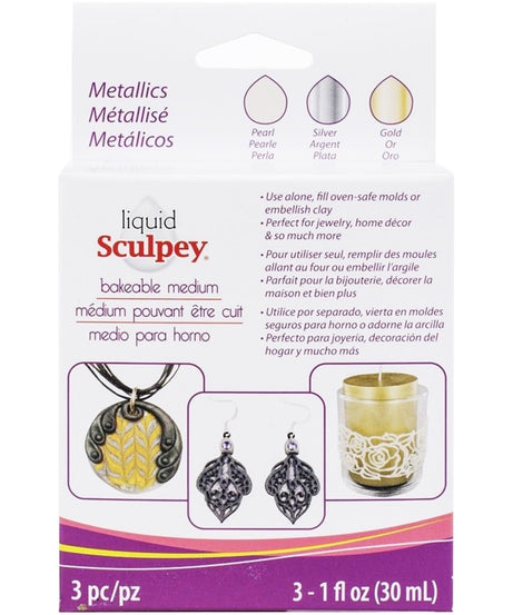 Liquid Sculpey Multipack – Metallic