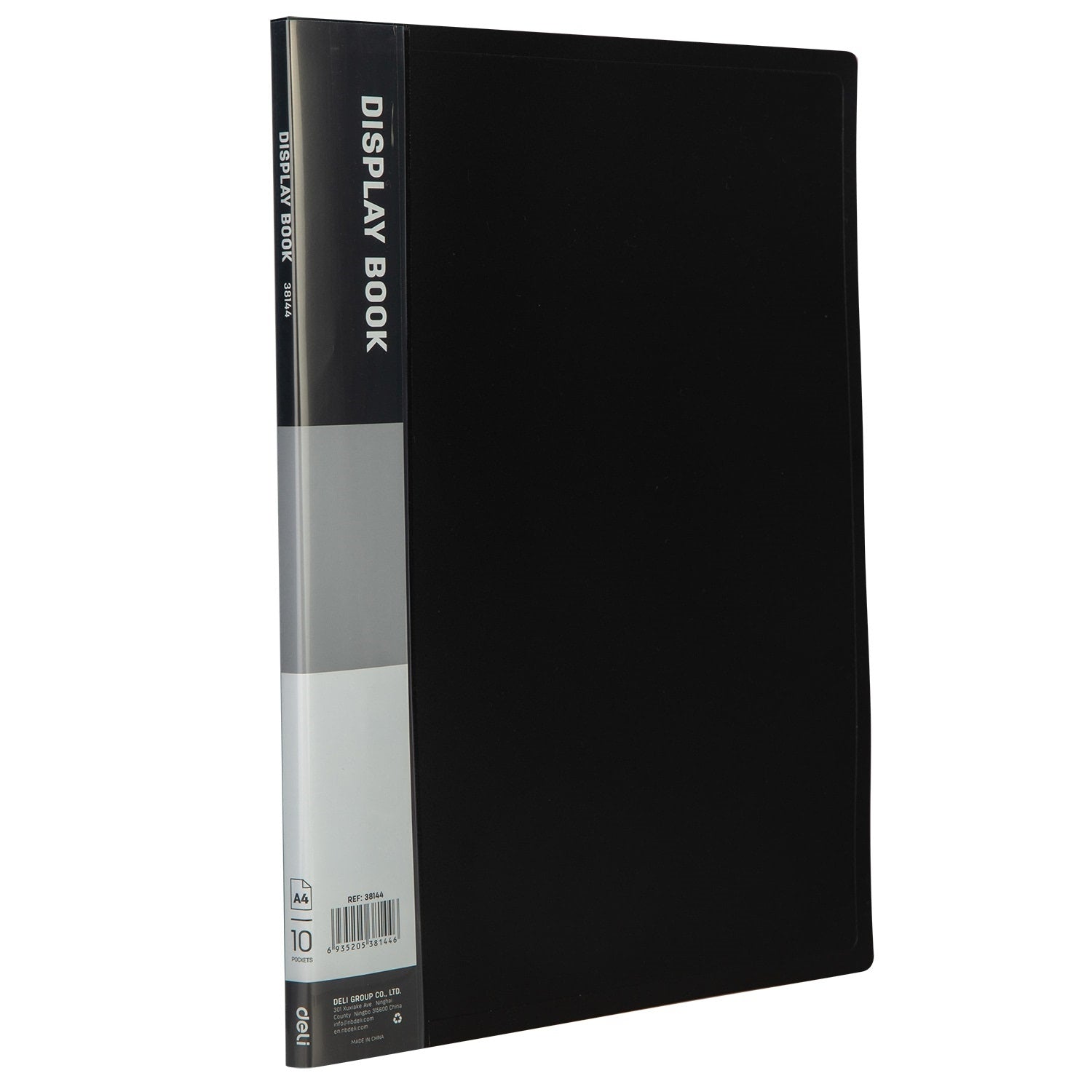 Mapa de prezentare A4 cu 10 folii si coperta rigida Deli