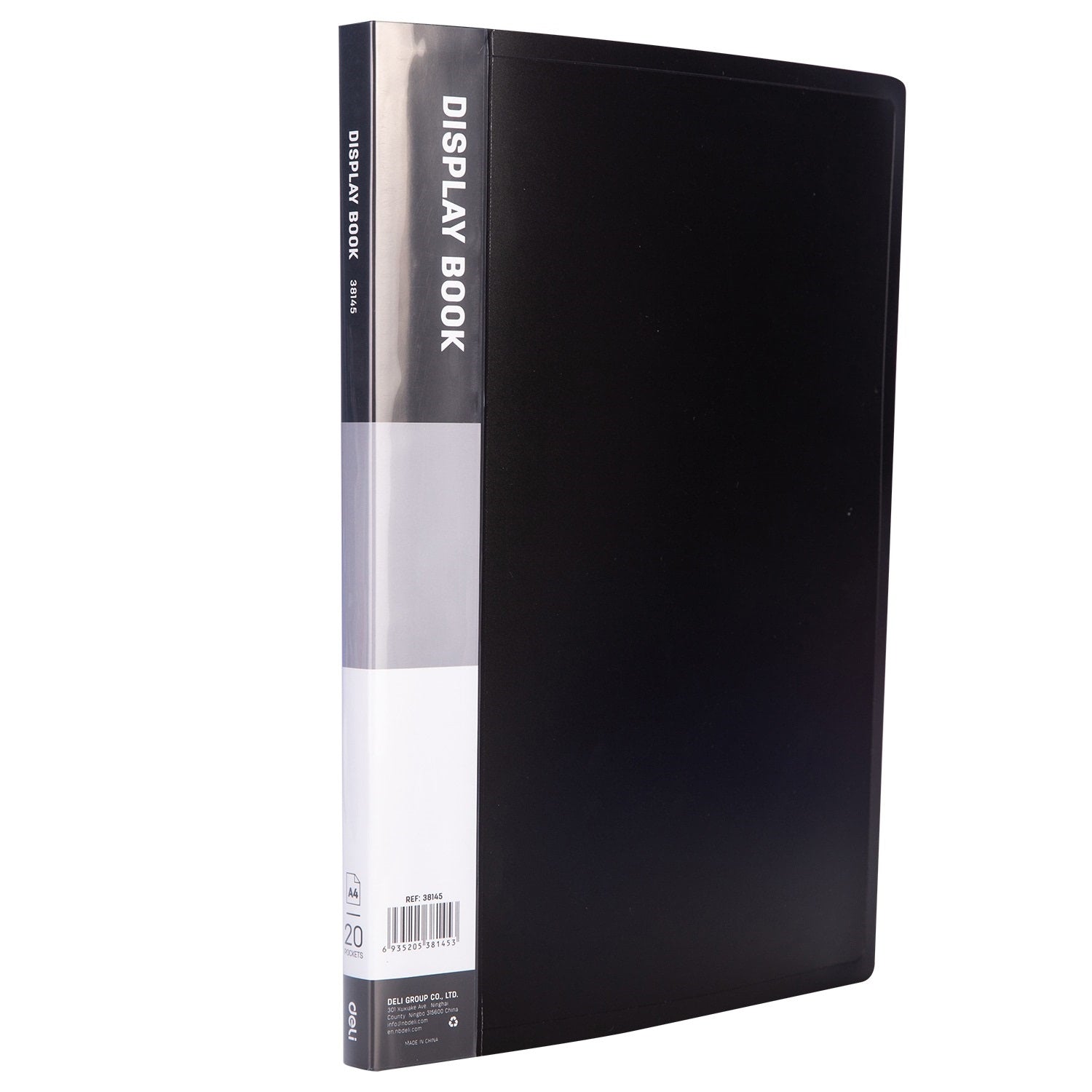 Mapa de prezentare A4 cu 20 folii si coperta rigida Deli