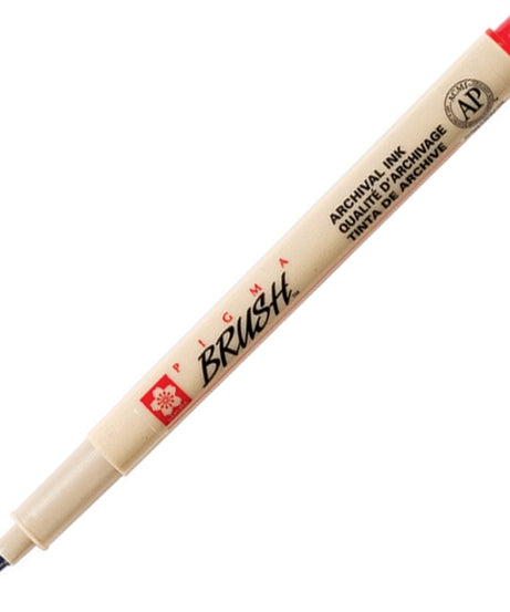 Markere Sakura Pigma Brush Red -  din categoria , recomandat pentru desen si activitati creative, pret avantajos in magazin online