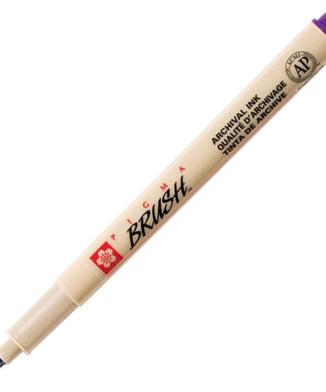 Markere Sakura Pigma Brush Purple -  din categoria , util pentru elevi, studenti si profesori, produs original disponibil din stoc