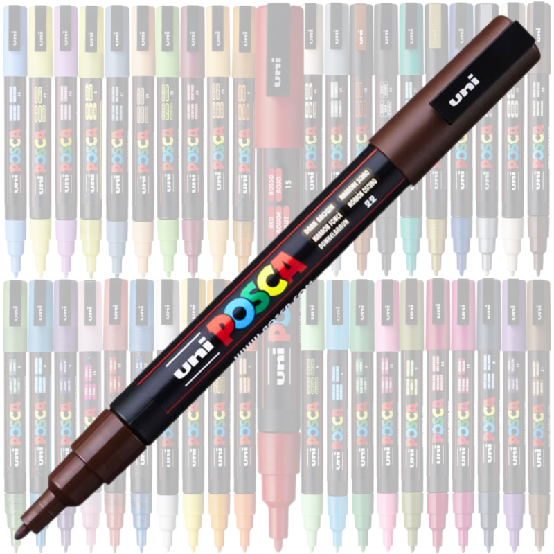 POSCA NEGRU -  din categoria , recomandat pentru desen si activitati creative, produs original disponibil din stoc