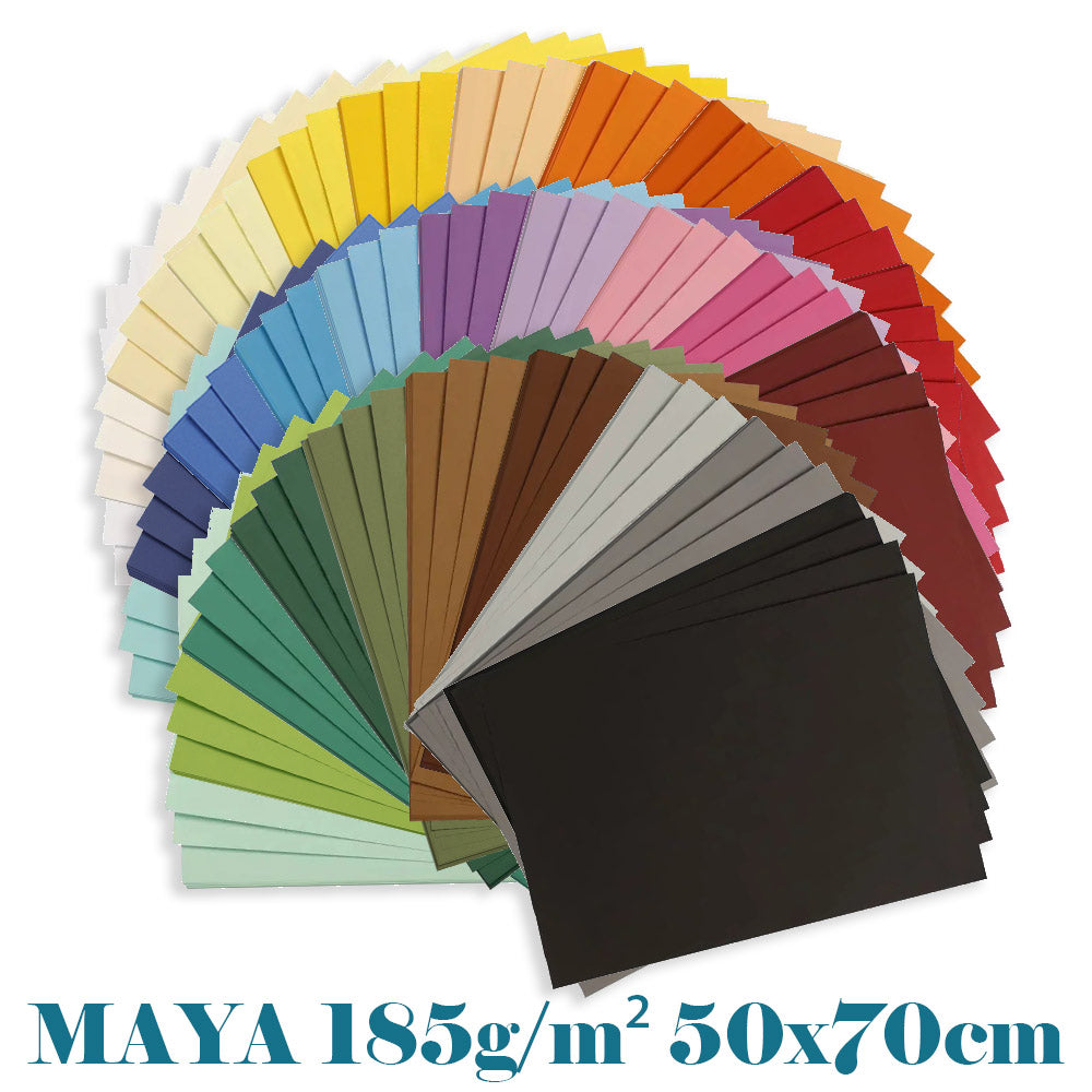 Hartie Maya 185g/m² 50x70 cm Clairfontaine