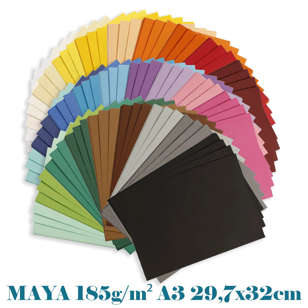 Hartie Maya 185g/m² A3 29.7x32 cm Clairfontaine