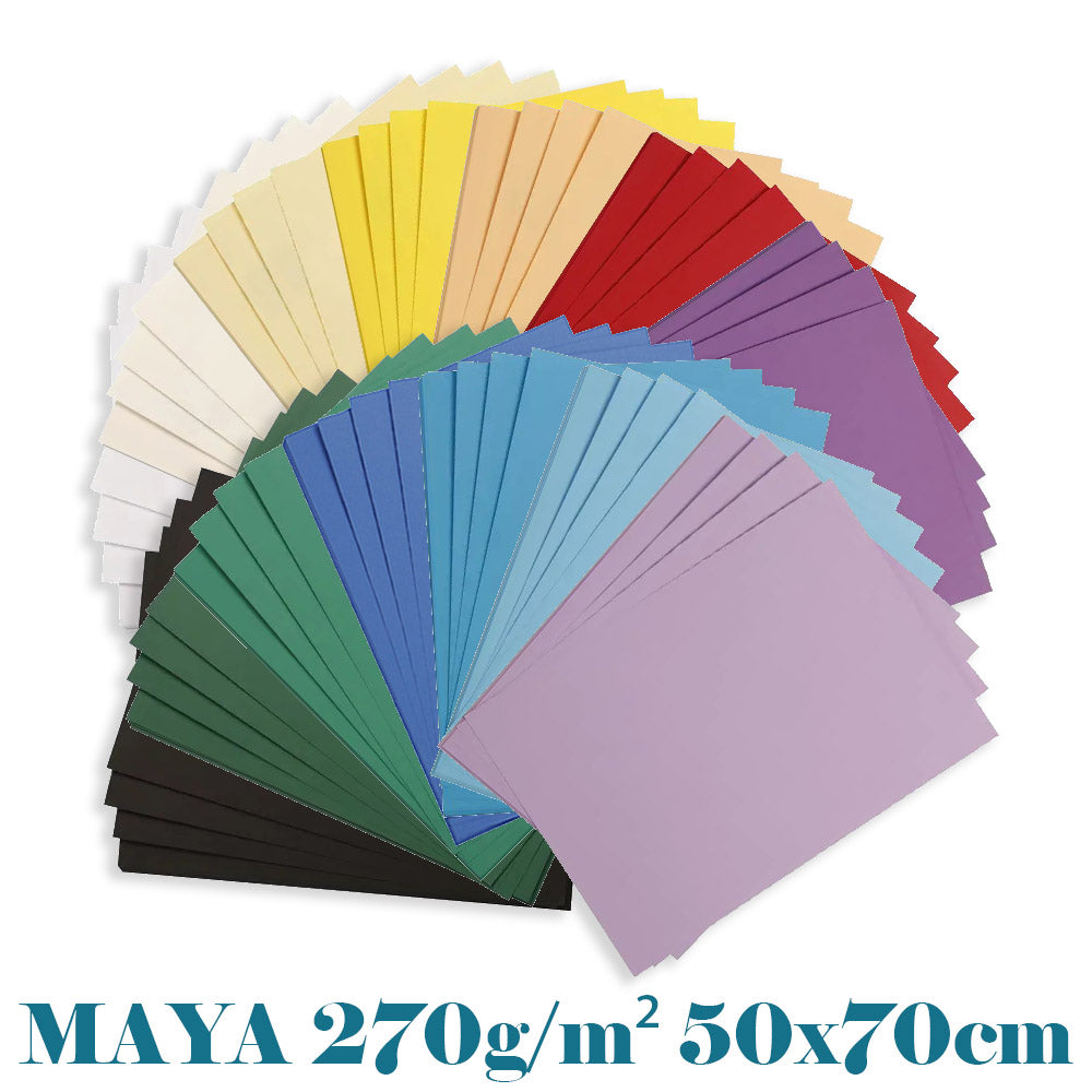 Hartie Maya 270g/m² 50x70 cm Clairfontaine