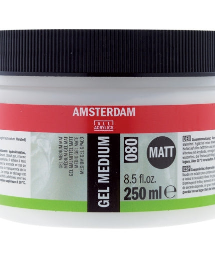 Amsterdam Gel Medium Matt 080 500 ml -  din categoria , recomandat pentru desen si activitati creative, calitate premium pentru rezultate excelente