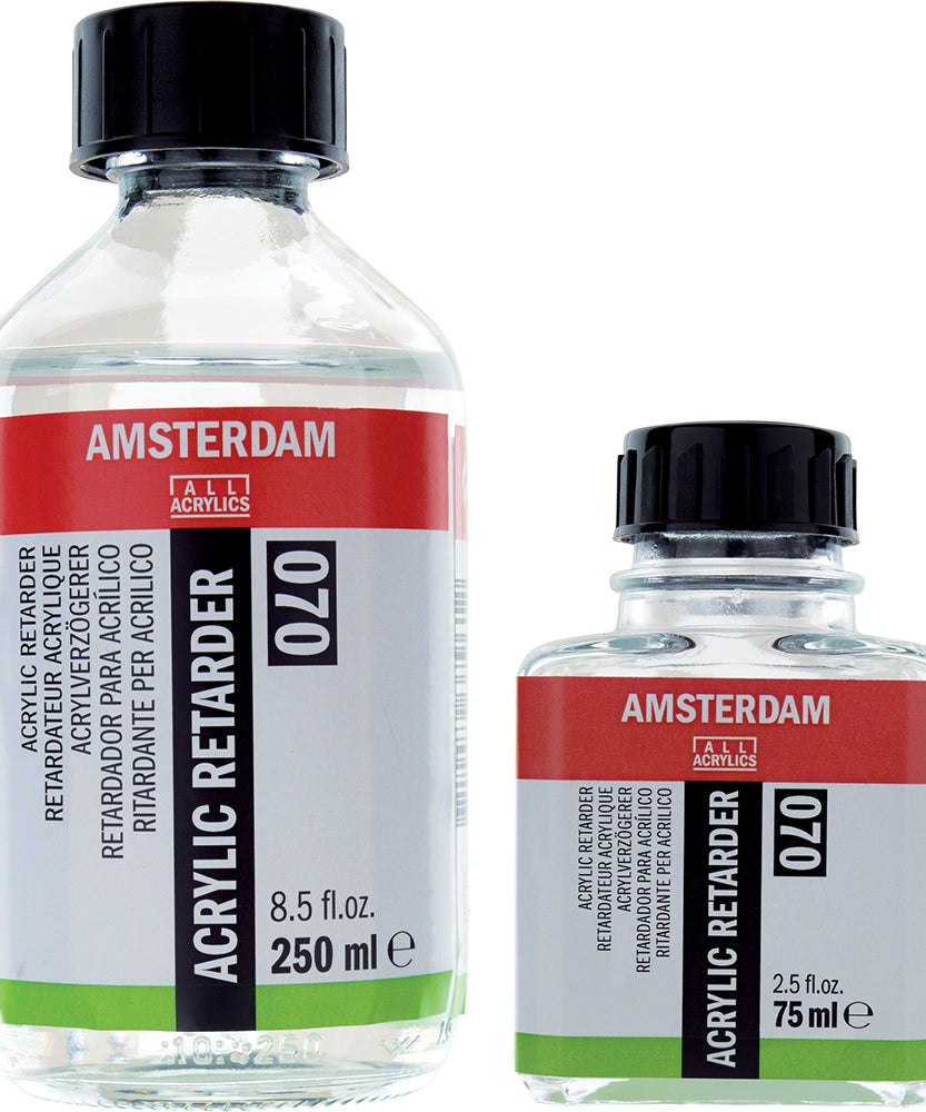 Acuarella - culori acrilice, accesorii papetarie, pensule, carioci si markere etc Mediu de intarziere Amsterdam Acrylic Retarder 070 - 75 ml - Mediu pentru prelungirea uscării - Amsterdam Acrylic Retarder 070 din categoria Arts & Entertainment > Hobbies & Creative Arts > Arts & Crafts > Art & Crafting Materials > Craft Paint, Ink & Glaze > Paint Mediums, util pentru elevi, studenti si profesori, pret avantajos in magazin online