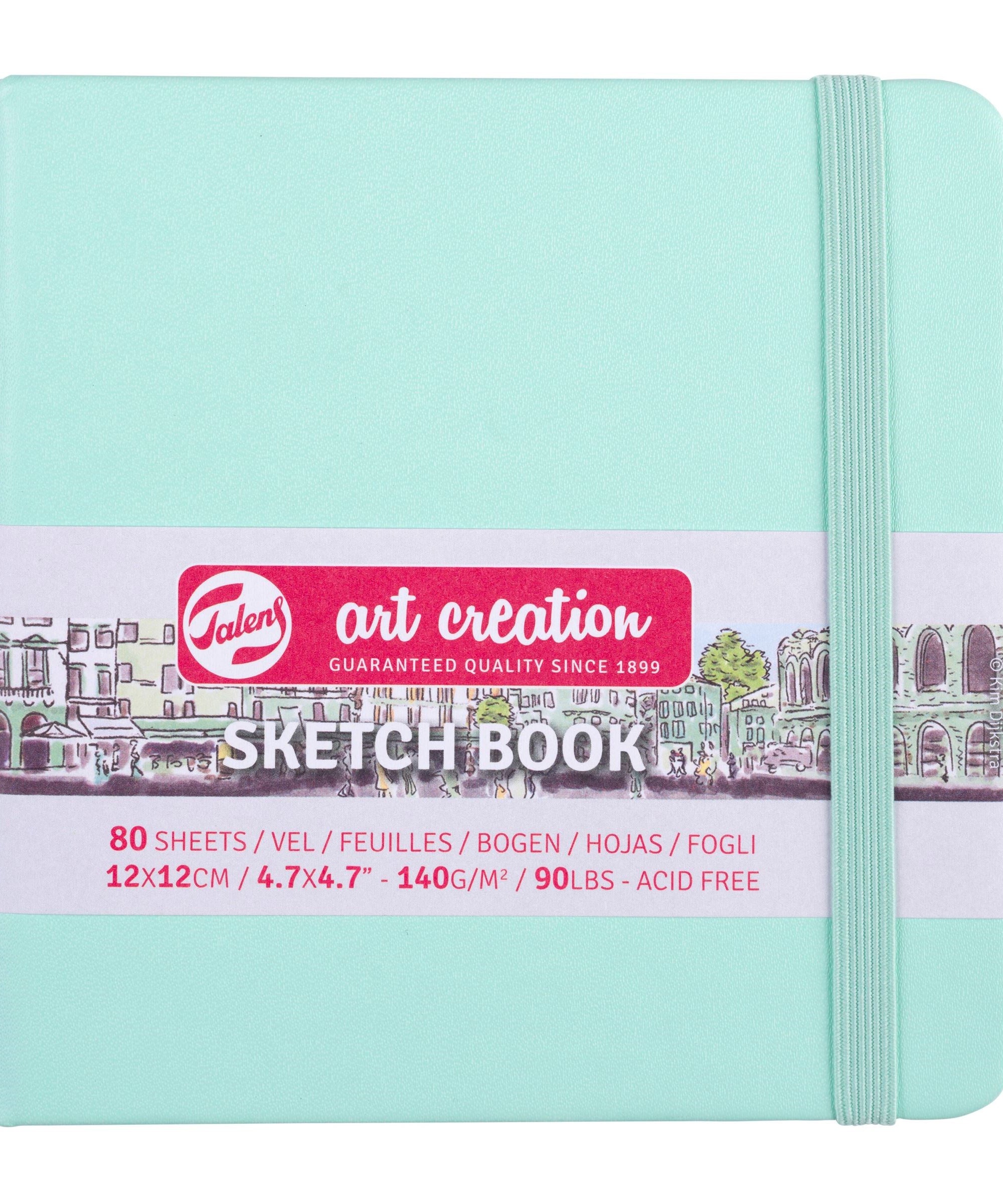 Sketchbook Talens Art Creation Mint - 15x21cm -  din categoria , perfect pentru birou si organizare eficienta, pret avantajos in magazin online