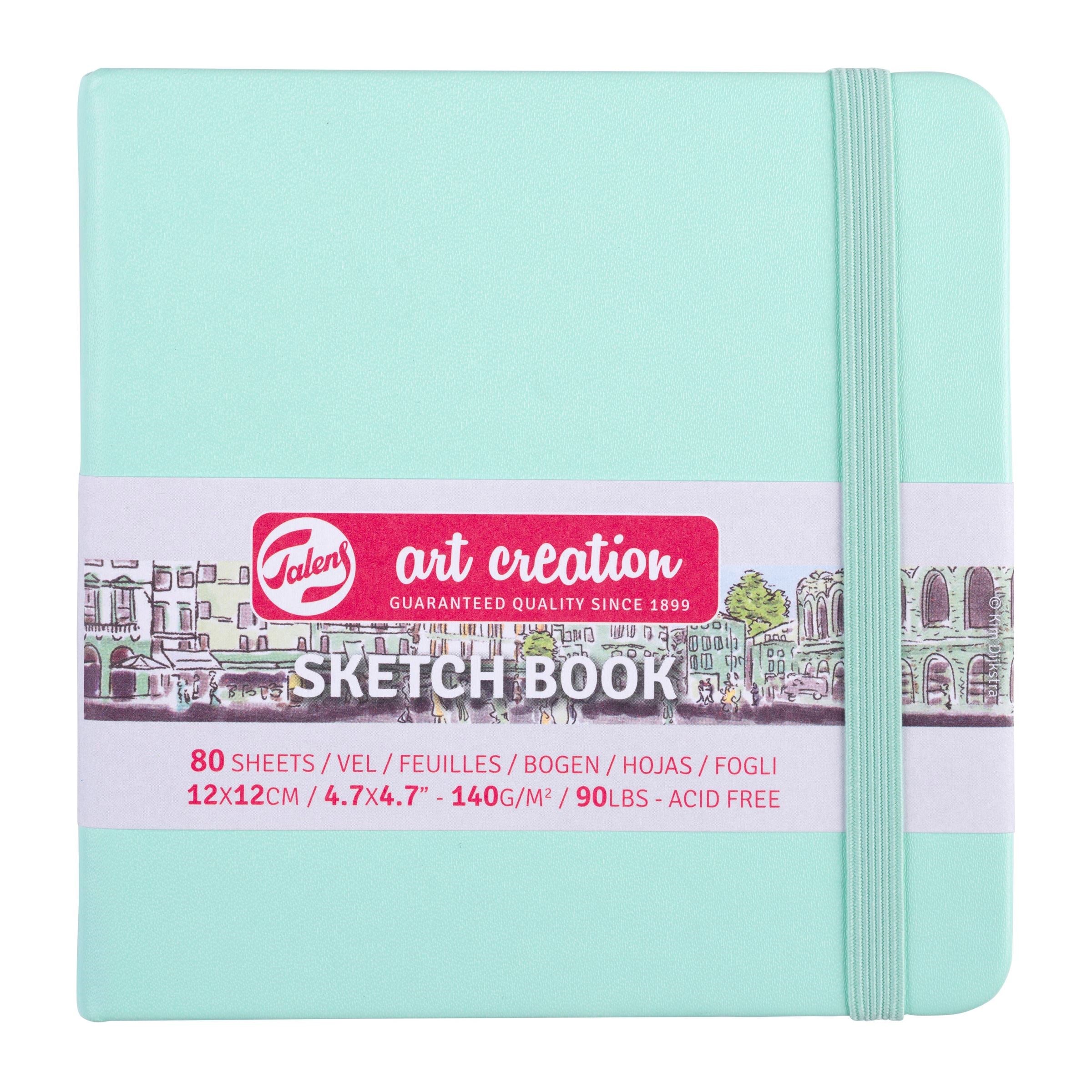Sketchbook Talens Art Creation Mint - 15x21cm -  din categoria , perfect pentru birou si organizare eficienta, pret avantajos in magazin online