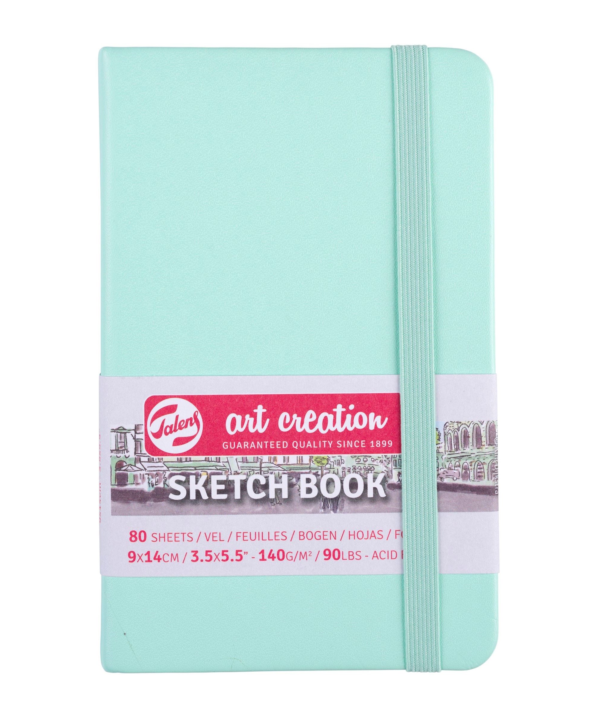 Sketchbook Talens Art Creation Mint - 13x21cm -  din categoria , potrivit pentru uz profesional si hobby, alegere inspirata pentru papetarie moderna