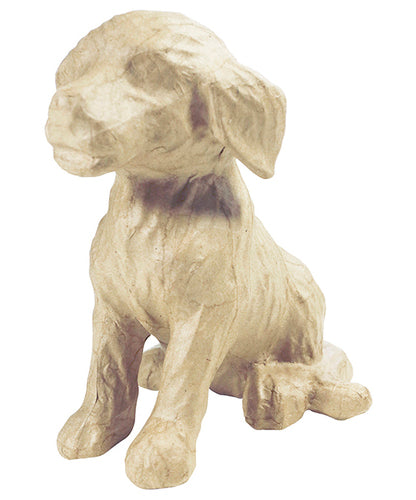 Figurina decorativa din carton - Caine 18 cm Decopatch