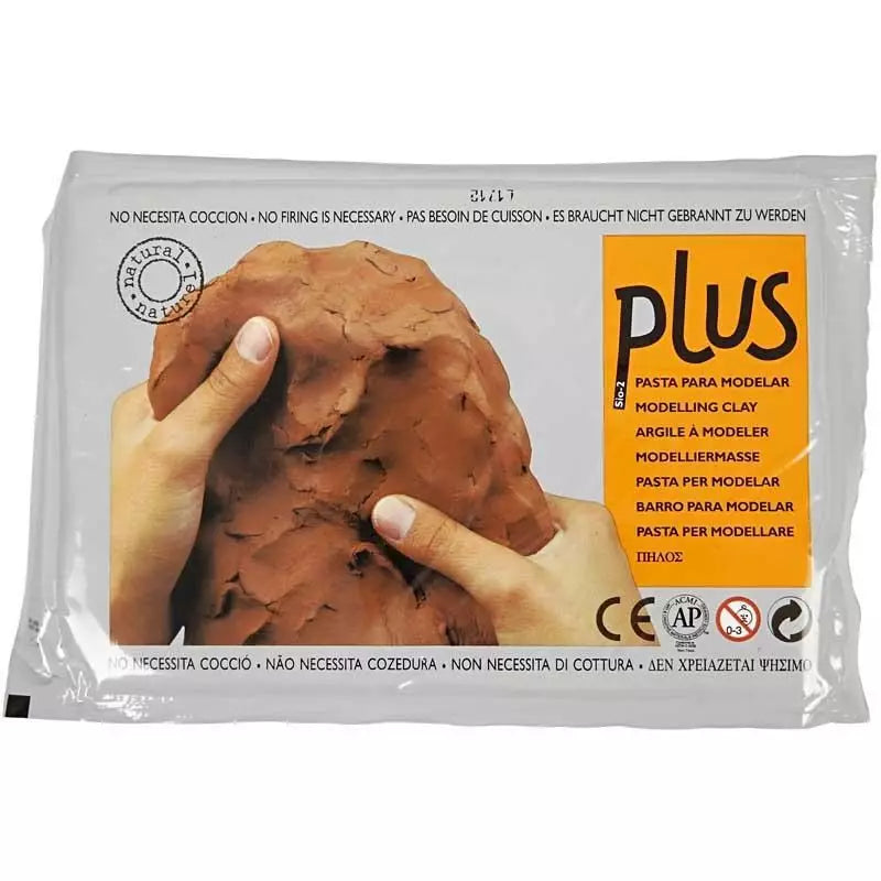 PASTA MODELAJ PLUS TERRACOTTA 500G