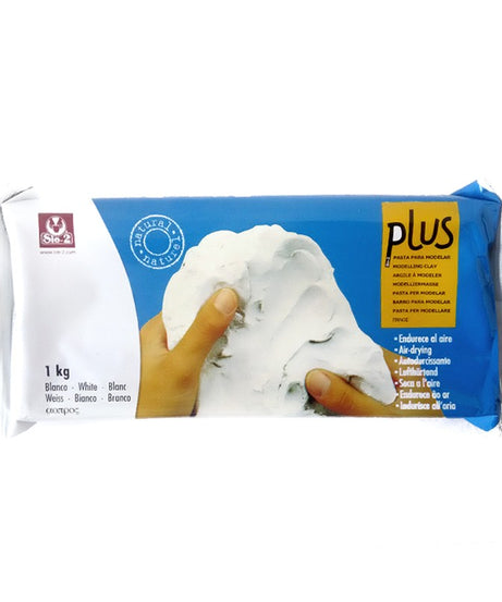 PASTA MODELAJ PLUS ALB 500G