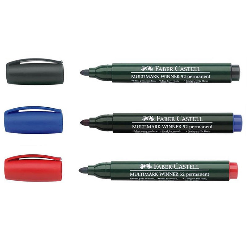 Marker permanent varf rotund 2.8 mm Multimark Winner 52 Faber-Castell