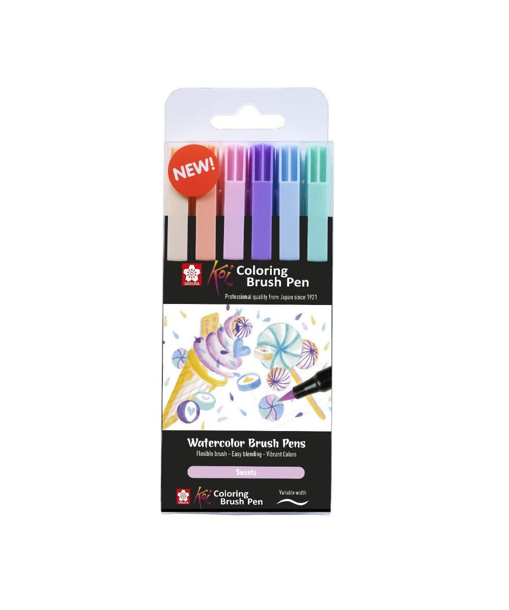 Set brushmarker Koi