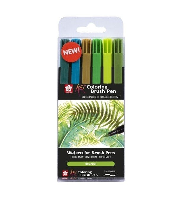 Set brushmarker Koi Sakura - Portrait -  din categoria , recomandat pentru desen si activitati creative, disponibil online cu livrare rapida