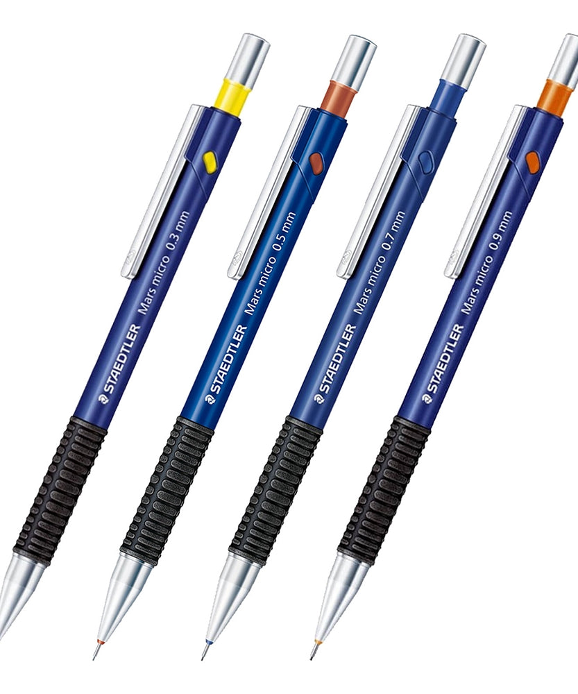Acuarella - culori acrilice, accesorii papetarie, pensule, carioci si markere etc Creion mecanic Mars Micro - 0.3mm - Creion mecanic Staedtler Mars Micro 775 din categoria Office Supplies > Office Instruments > Writing & Drawing Instruments > Pens & Pencils > Pencils > Writing Pencils > Mechanical Pencils, excelent pentru proiecte artistice si craft, pret avantajos in magazin online