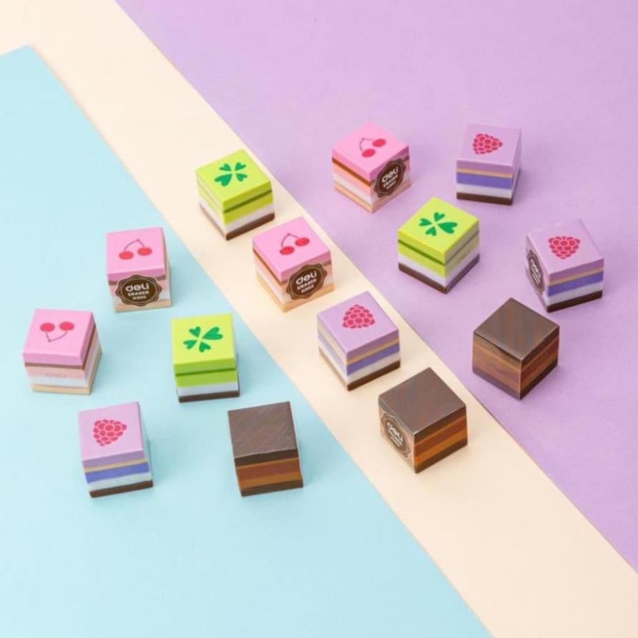 Radieră Școlară Deli – Design Prajituri