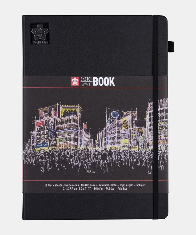 Sakura Sketch - Note black paper