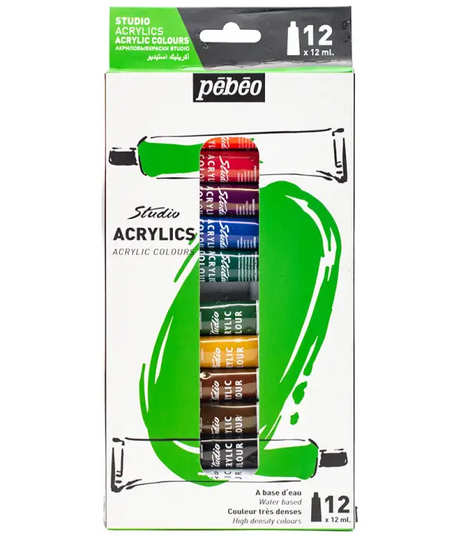 acrilice Pebeo - 12x12ml