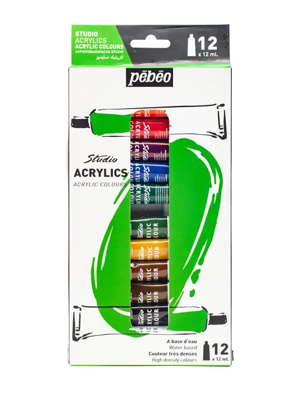 acrilice Pebeo - 12x12ml