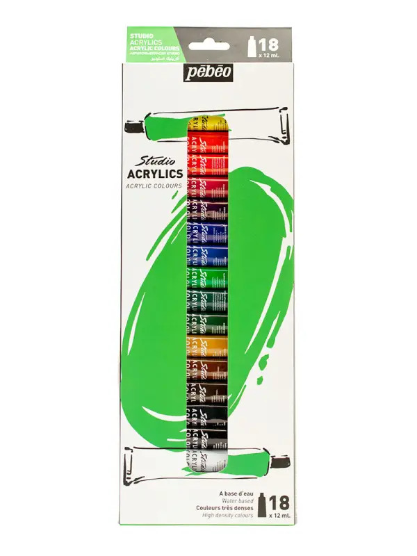acrilice Pebeo - 18x12ml
