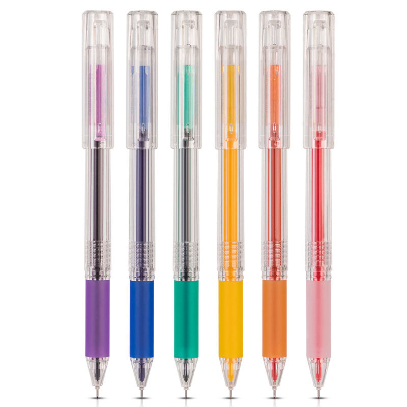 Pix cu gel set 6 buc culori pastel Deli